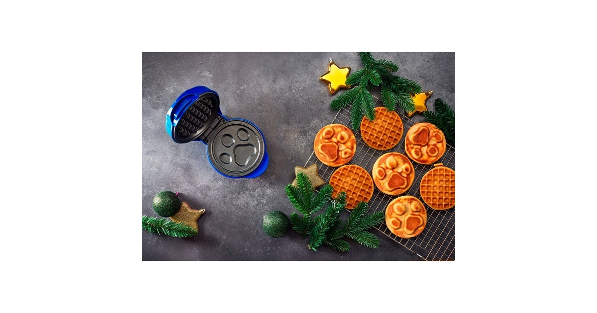 BESTRON WAFFLE MAKER - BLUE  PAW PATROL