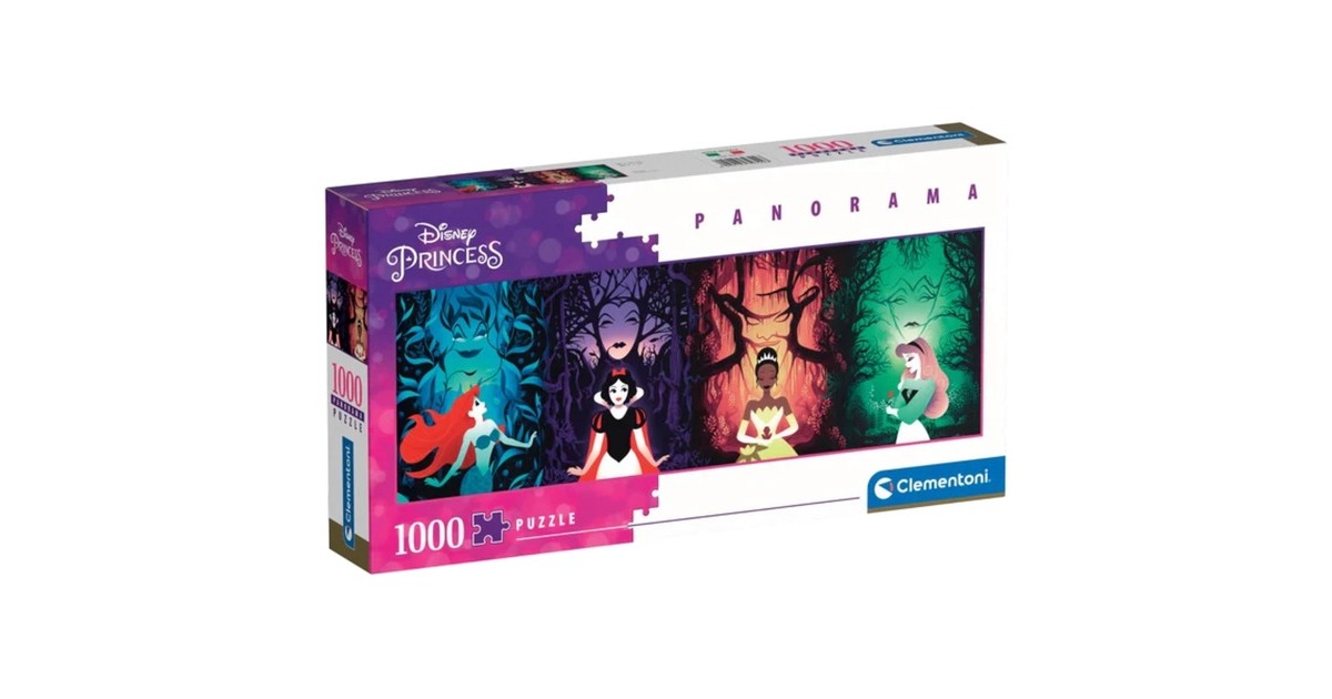 Comprar Puzzle Clementoni Princesas Disney 1000 piezas Panorámico 39722