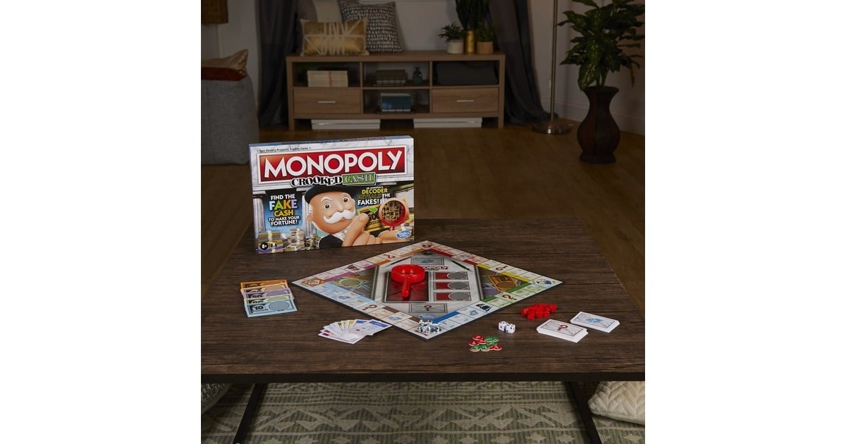 Juego de Mesa Hasbro Gaming Monopoly Crooked Cash