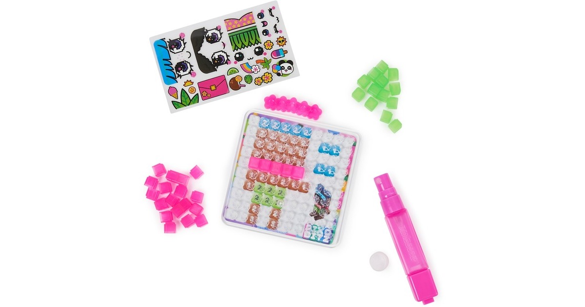 ▷ Chollo Kit de manualidades infantiles Pixobitz con 500 cubos por sólo  17,99€ (55% de descuento)
