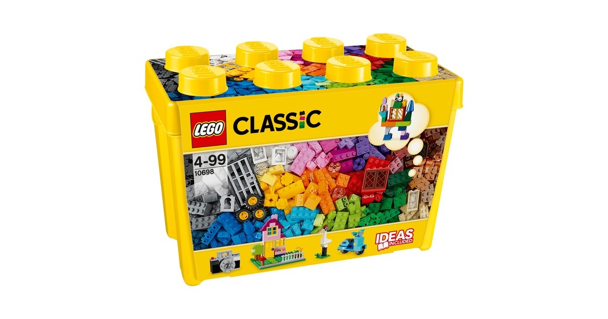 Kit de Construcción LEGO Classic Caja de Creatividad Naranja Lego 6175659