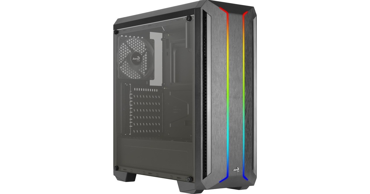 Comprar Aerocool SKYLINEV2BK Caja PC ATX Panel Frontal Doble LED ARGB  Ventilador ARGB 12cm Negro