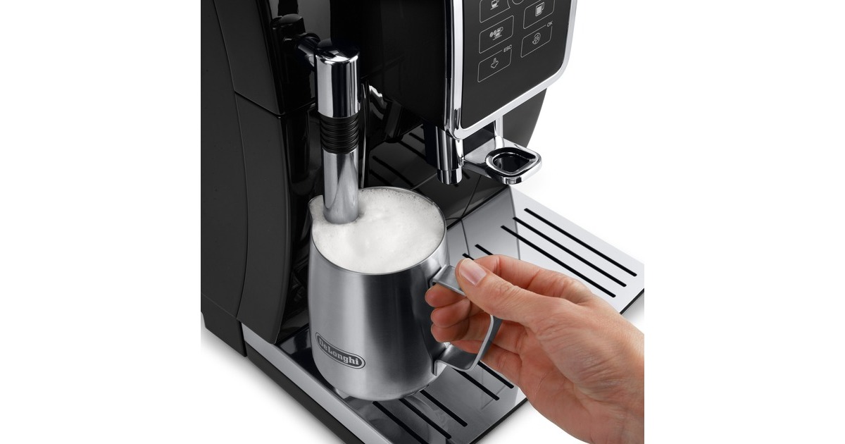 De'Longhi Dinamica, Máquina de Café en Grano Totalmente Automática,  Cappuccino, Espresso, ECAM 350.50.B, Negro : : Hogar y cocina