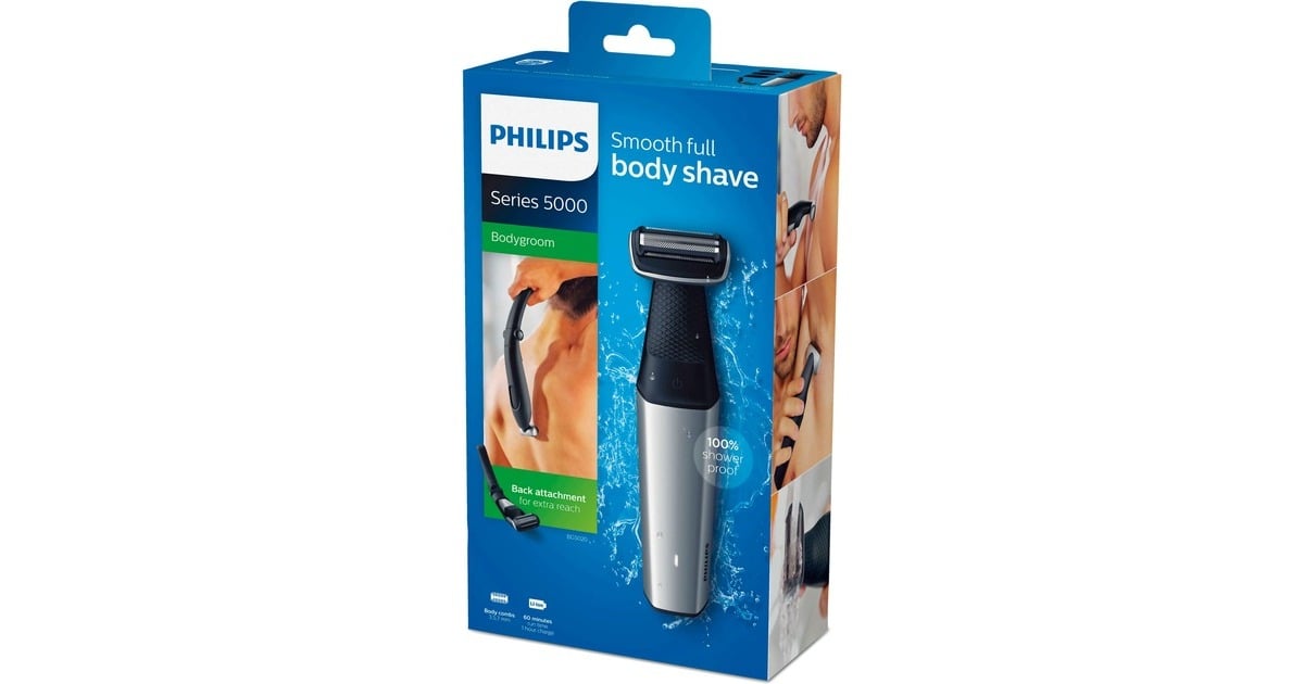 Philips Serie 5000 BG5020/15 - Afeitadora corporal apta para la