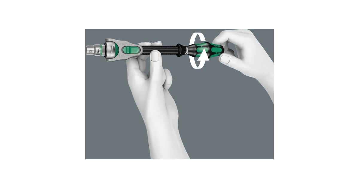 WERA LLAVE CARRACA 1/4 ZYKLOP 8000 A (05073260001