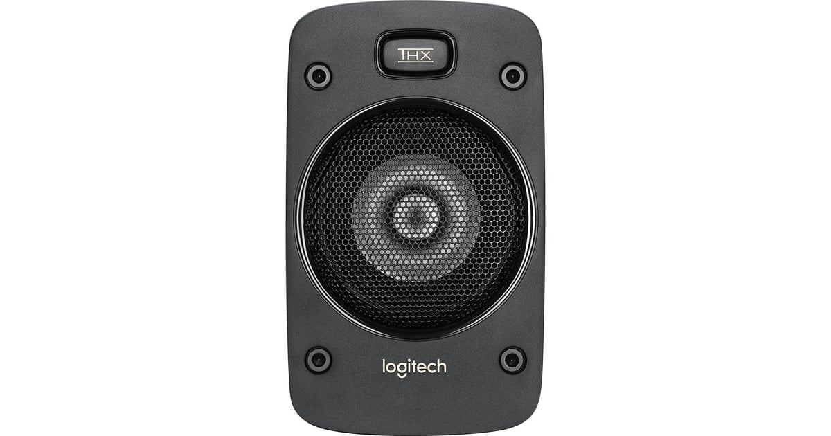 Sistema de Altavoces 5.1 Logitech Z906  Sumérgete cómodamente en tu casa  con el Logitech Z906 y vive una experiencia de audio con calidad de cine,  con este sistema de altavoces 5.1
