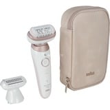 Braun 7500435225311, Depiladora blanco/Oro rojo