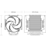 ARCTIC ACFRE00133A, Disipador de CPU 