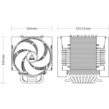 Arctic ACFRE00133A, Disipador de CPU 