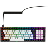 Sharkoon SKILLER SGK50 S2, Teclado para gaming blanco