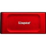 Kingston XS1000 2 TB, Unidad de estado sólido rojo/Negro