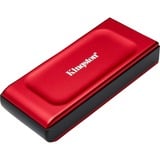 Kingston XS1000 2 TB, Unidad de estado sólido rojo/Negro