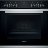 Siemens PQ211KA10 sets de electrodoméstico de cocina Cerámico Horno eléctrico, Juego de cocina negro/Acero fino, Cerámico, 4 zona(s), Vidrio y cerámica, Negro, Tocar, 58,3 cm