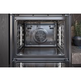 Siemens PQ211KA10 sets de electrodoméstico de cocina Cerámico Horno eléctrico, Juego de cocina negro/Acero fino, Cerámico, 4 zona(s), Vidrio y cerámica, Negro, Tocar, 58,3 cm