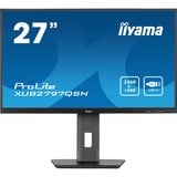 iiyama XUB2797QSN-B2, Monitor LED negro (mate)