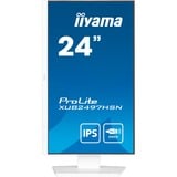 iiyama XUB2497HSN-W1, Monitor LED blanco (mate)