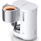 Braun 0X13211066, Cafetera de filtro blanco/Acero fino