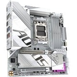 GIGABYTE B850M AORUS ELITE WIFI6E ICE, Placa base plateado/blanco