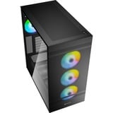 Sharkoon Rebel C50 RGB, Cajas de torre negro