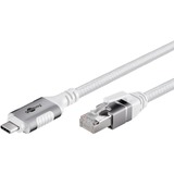 goobay 74180, Adaptador de red blanco