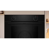 Neff BX18IB, Juego para horno negro/Acero fino