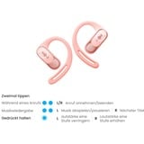 Shokz T511-ST-PK, Auriculares rosa neón