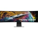 SAMSUNG S49CG954SU, Monitor OLED plateado