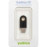 Yubico YubiKey 5C, Llave de seguridad negro/Dorado