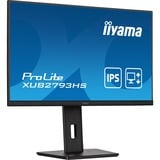 iiyama XUB2793HS-B7, Monitor LED negro (mate)