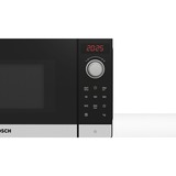 Bosch Serie 2 FFL023MS2 microondas Encimera Solo microondas 20 L 800 W Negro, Acero inoxidable negro, Encimera, Solo microondas, 20 L, 800 W, Botones, Giratorio, Negro, Acero inoxidable