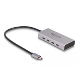 DeLOCK 64235, Hub USB gris