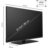 JVC LT-32VF5355, Televisor LED negro