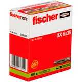 fischer UX 6x35, Pasador gris claro