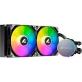 Sharkoon S70 RGB AIO 240mm, Refrigeración por agua negro