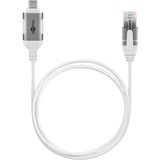 goobay 74385, Adaptador blanco