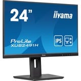 iiyama XUB2491H-B1, Monitor LED negro (mate)