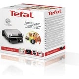 Tefal SuperGrill Timer GC451B12, Barbacoa de contacto plateado