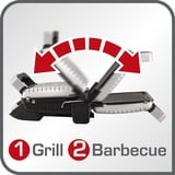 Tefal SuperGrill Timer GC451B12, Barbacoa de contacto plateado