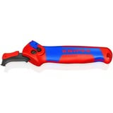 KNIPEX 16 50 145 SB, Herramienta de pelado / decapado rojo/Azul