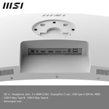 MSI Modern MD342CQPW, Monitor LED blanco