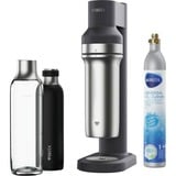 SodaStream sodaTRIO 1046729, Gasificador de agua negro