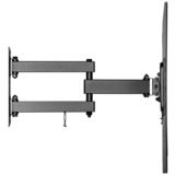 goobay 49744, Soporte de pared negro