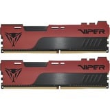 Patriot PVE2464G400C0K, Memoria RAM negro/Rojo