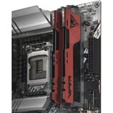 Patriot PVE2464G400C0K, Memoria RAM negro/Rojo