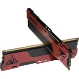 Patriot PVE2464G400C0K, Memoria RAM negro/Rojo