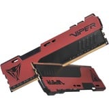 Patriot PVE2464G400C0K, Memoria RAM negro/Rojo