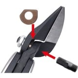 BESSEY D39ASSL, Tijeras de chapa negro/Rojo