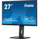 iiyama XUB2797QSU-B1, Monitor LED negro (mate)