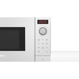 Bosch Serie 2 FFL023MW0 microondas Encimera Solo microondas 20 L 800 W Blanco blanco, Encimera, Solo microondas, 20 L, 800 W, Giratorio, Blanco