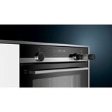 Siemens HR538ABS1, Horno acero fino